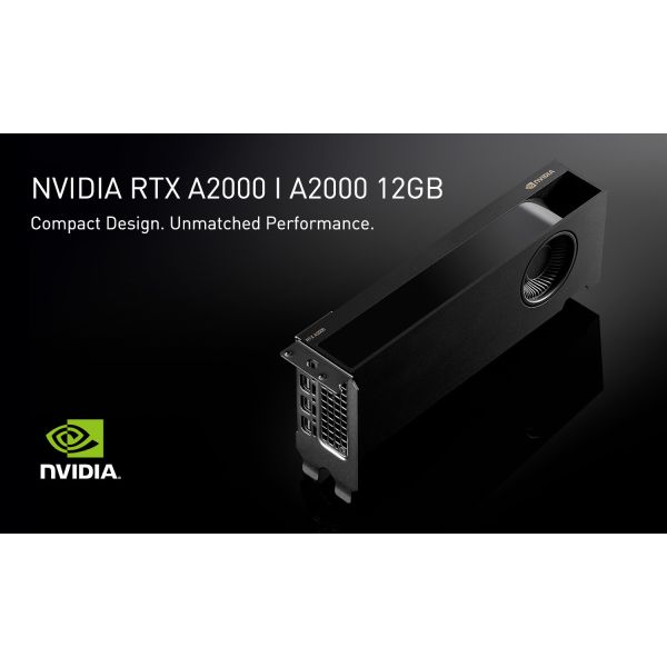 PCI Express 4.0 3328 Cuda RTX A2000 GPU 6G Desktop Graphics Card