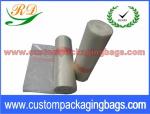 PVA Offset Printing Colored Plastic Laundry Bags , Drawstring Plastic Bags