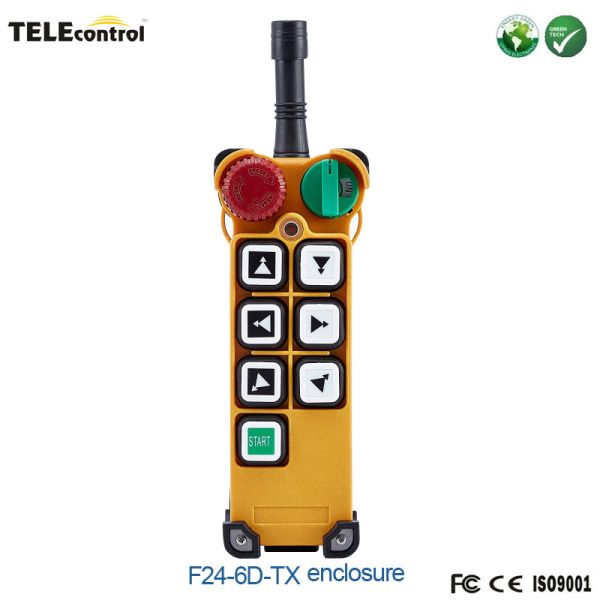 telecontrol 6 double speed pushbuttons F24-6D EOT crane remote controller