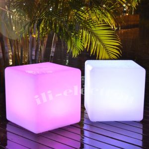 Buy cheap CE ROHS Certified Outdoor LED Cube Light Chair For Wedding Decoration from wholesalers