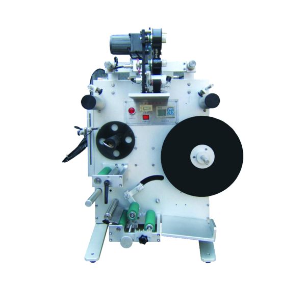 Semi Automatic Pneumatic Labeling Machine For Round Bottle