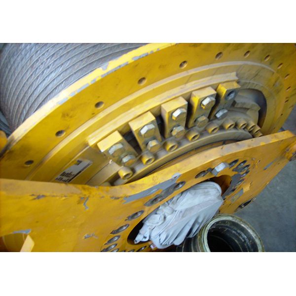 10T 20T Hydraulic Windlass Winch With LBS Grooving Drum Eco Friendly