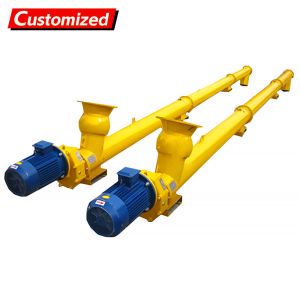 China Customized Cement Screw Feeder with 7.5kw Motor and 6m or 9m Length for Concrete Batching Plants on sale
