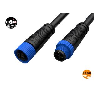Buy cheap IP68 Male Female Plug 300V M15 4 Pin Waterproof Connector from wholesalers