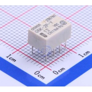 China G6K-2P-Y-DC12 OMRON Signal Power Relay 12VDC 1A DPDT Through Hole Mounting wholesale