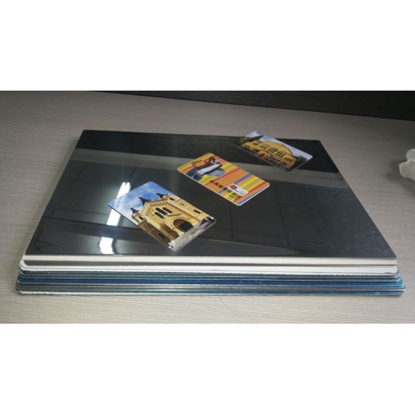 Smart Card Production Consumables Card Lamination Steel Plate 0.4-1.0mm Thick