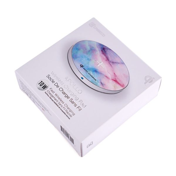 Offset Printing Custom Product Box Wireless Charging Pad Packaging Box Printing FSC