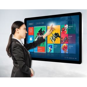 Rugged 55 Fanless Large All In One Touch Screen Panel PC Monoblock PC