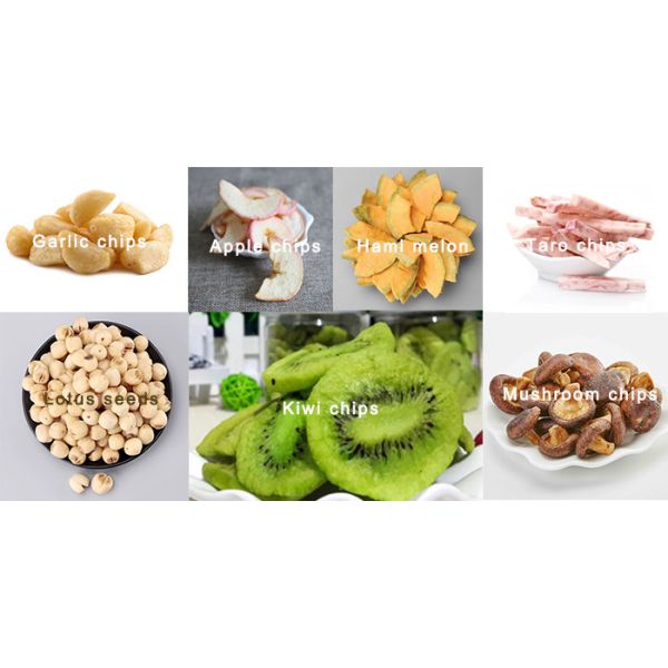Customized Snacks Frying Machine / Vacuum Fryer For Fruit And Vegetable Chips
