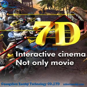 China Exhibition Mobile 5D 7D cinema on truck/amusement park games factory/5d Theater Rider in a Trailer New wholesale