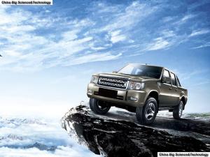 China Auto Assembling Diesel Small Pickup Trucks , Economic 4x4 Pickup Truck wholesale