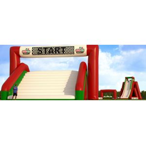 Customized Large Inflatable 5k Run / Inflatable Bouncy Obstacle Course For