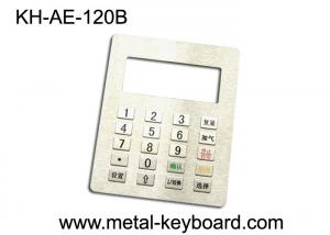 China 4 x 5 Metal Panel Mount Keypad with 20 Keys In 4x5 Matrix For Gas Station wholesale