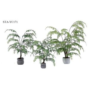 Small Artificial Fern Tree 45CM 65CM 80CM Premium Foliage Realistic Elegant