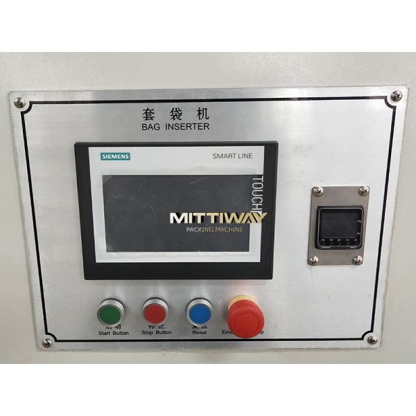 Automatic Poly Bag Inserter Machine Moulding Bag Maker Inserter