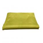 China Waterproof Para Aramid Fabric Yellow Flexible Kevlar Cloth For Garment for sale
