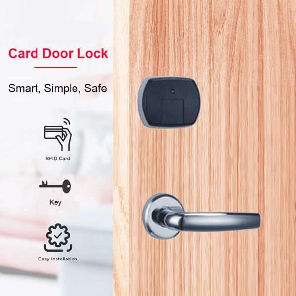 ANSI RFID Hotel Smart Door Locks MF1 T557 With Free SDK Software