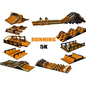 China Sports Game Inflatable Fun 5K Non Toxic Material Environmental Friendly Modern Design wholesale