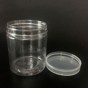China Discount Offers Wide Mouth Plastic Jars Good Thickness Plastic Jar clear Bottle with Lids for Food with Professional Service on sale