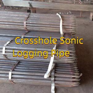China Threading type  OD 57mm  Thickness 3mm  Crosshole Sonic Logging Pipe/Tube For Bore Pile wholesale