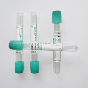 China Heparin Additive Lithium Heparin Tube Safe Vacuum Blood Test Tube on sale