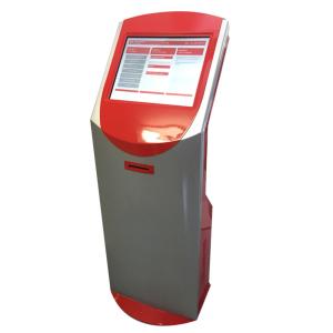 China Queue management system kiosk with software calling system wireless queue kiosk wholesale