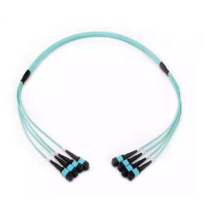 China Single Mode Multimode Optic MPO Trunk Cables 8 Fiber Core wholesale