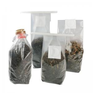 China Autoclavable Plant Grow Bag Spawn Bags Farm Mushroom Spawn Bags 0.2microns Filter Patch Mushroom Substrate Bags wholesale