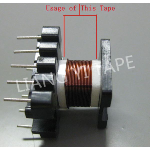 0.25mm Thick Electrical Insulation Tape , Non - Woven Fabric Adhesive Insulation Tape
