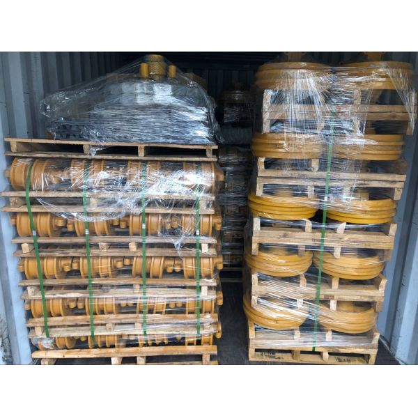 40Mn/40SiMnTi Top Roller Track Assembly for HD700 Forging/Casting Excavator