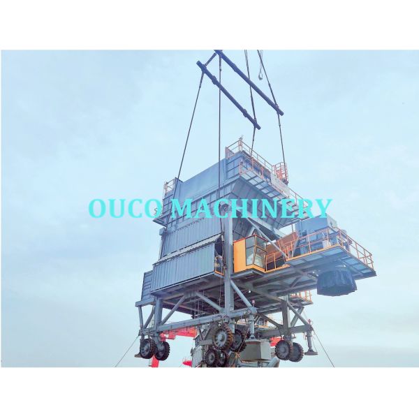 Bag Filter Towing Type Dust Control Tire Mounted Eco Hopper