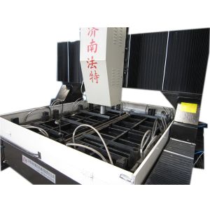 China Factory Double Station Gantry Movable CNC Drilling Machine Model