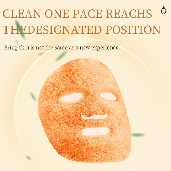 Carrot Bubble Facial Clay Mask Whitening Remove Black Head Deep Cleansing Pores