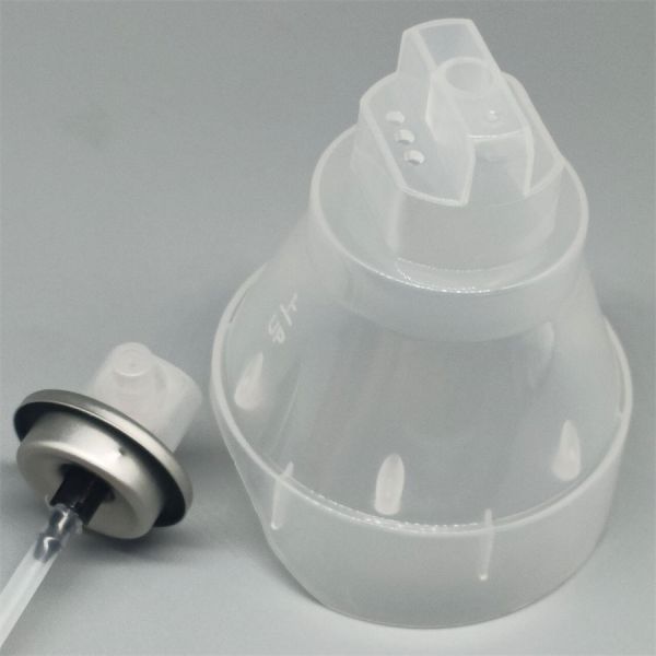 Oxygen Spray Aerosol Valve for Cosmetic and Personal Care Oxygen Sprays