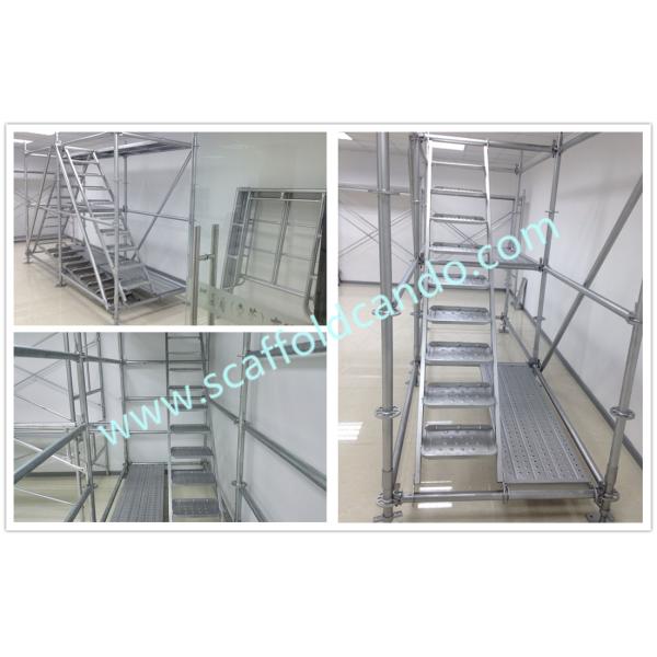 High bearing loading scaffolding galvanized steel ladder 450mm width 7 steps ladder 8 steps ladder 9 steps ladder