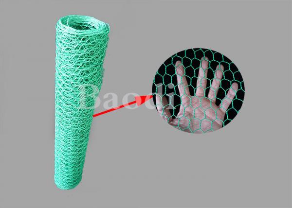 Quality Hexagonal Chicken Netting Fence Roll Poultry Wire Fence 1m / 1.2m / 1.5m for sale