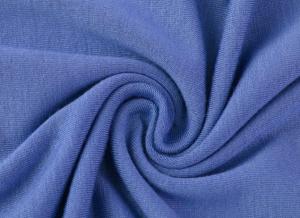 Knitted 95 Cotton 5 Spandex Fabric Smooth Surface For Pajamas Clothing Textile