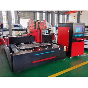 Buy cheap Aluminum CNC Fiber Laser Cutting Machine 10mm Metal Shape IPG Raycus from wholesalers
