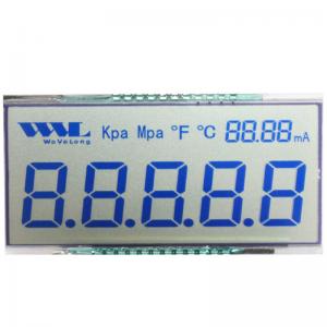 China Custom TN LCD Panel, Meter LCD With Voltage, Current, Temperature, Power Characters/Segments on sale