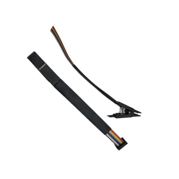 Custom 2.54mm Pitch IDC (2x5) 10p To SOIC16 Connector Short Flat Rainbow Ribbon Cable