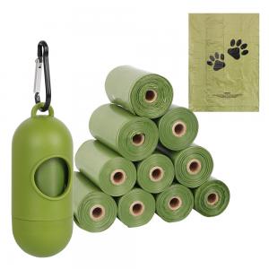 China HDPE EPI 23x33cm Thick 0.015mm Biodegradable Poop Bags For Small Dogs wholesale