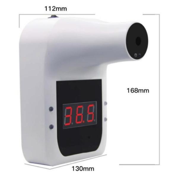 Electronic Wall Mounted Thermometer Counter For School Train Station