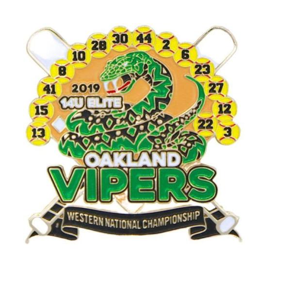 Factory Suppliers Custom Logo Baseball Hat Pins Emblem Hard Soft Enamel Pins For Clothes Hat