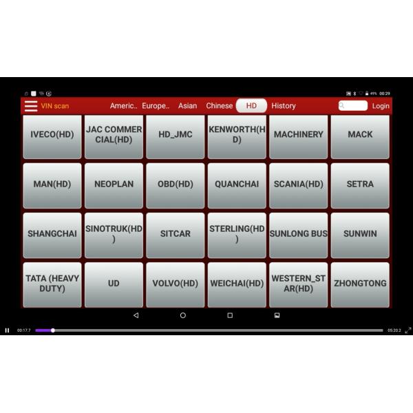 LAUNCH X431 HD Module Heavy Duty Truck Diagnostic Tool Diagnose For 24V Work With X431 V+/Pro3/ PAD II Android