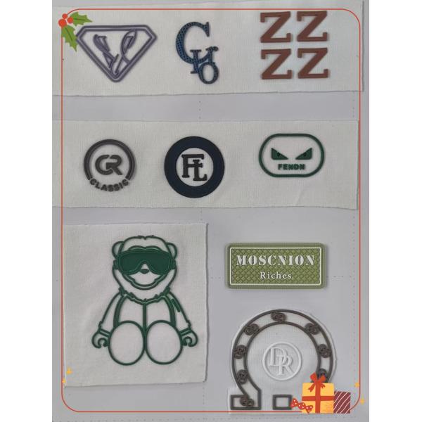 Integrated Printing Capabilities Silicone Label Machine Rubber Label Making Machine For Industrial