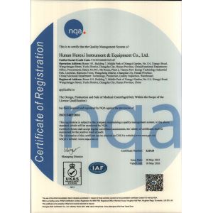 Herexi International Corporation Inc. Certifications