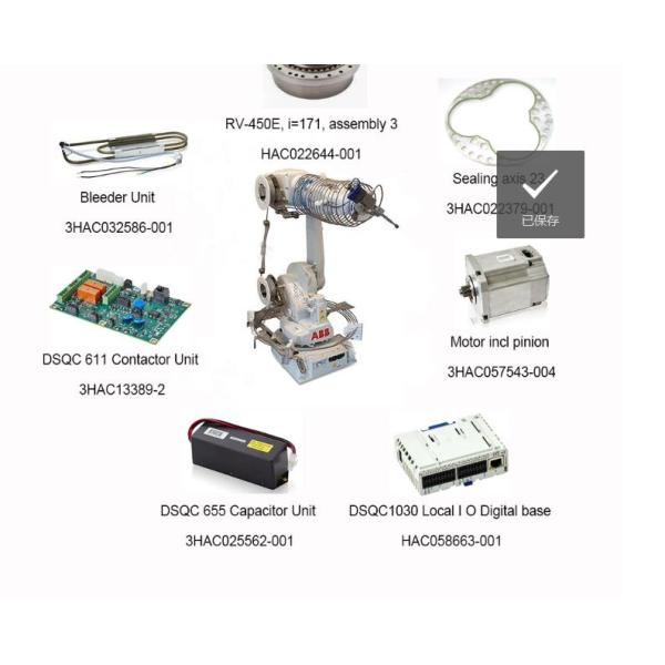 DSQC 611 Contactor Unit 3HAC13389-2 ABB Robot Spare Parts