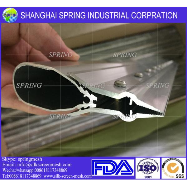 Screen print squeegees with wooden handle holder/screen printing squeegee aluminum handle