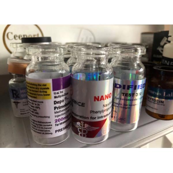 Masteron Enanthate Vial Labels Stickers For Vishnu Pharma Oils Bottles