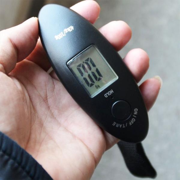 100g 40kg Travel Digital Scale Low Battery Indication For Weighing Luggage